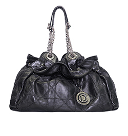 Trente Canage Shoulder Bag, Leather, Black, 09-BO-0141, DB, 2*